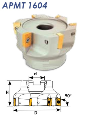 BAP400R 63-22-5T Корпус фрезы